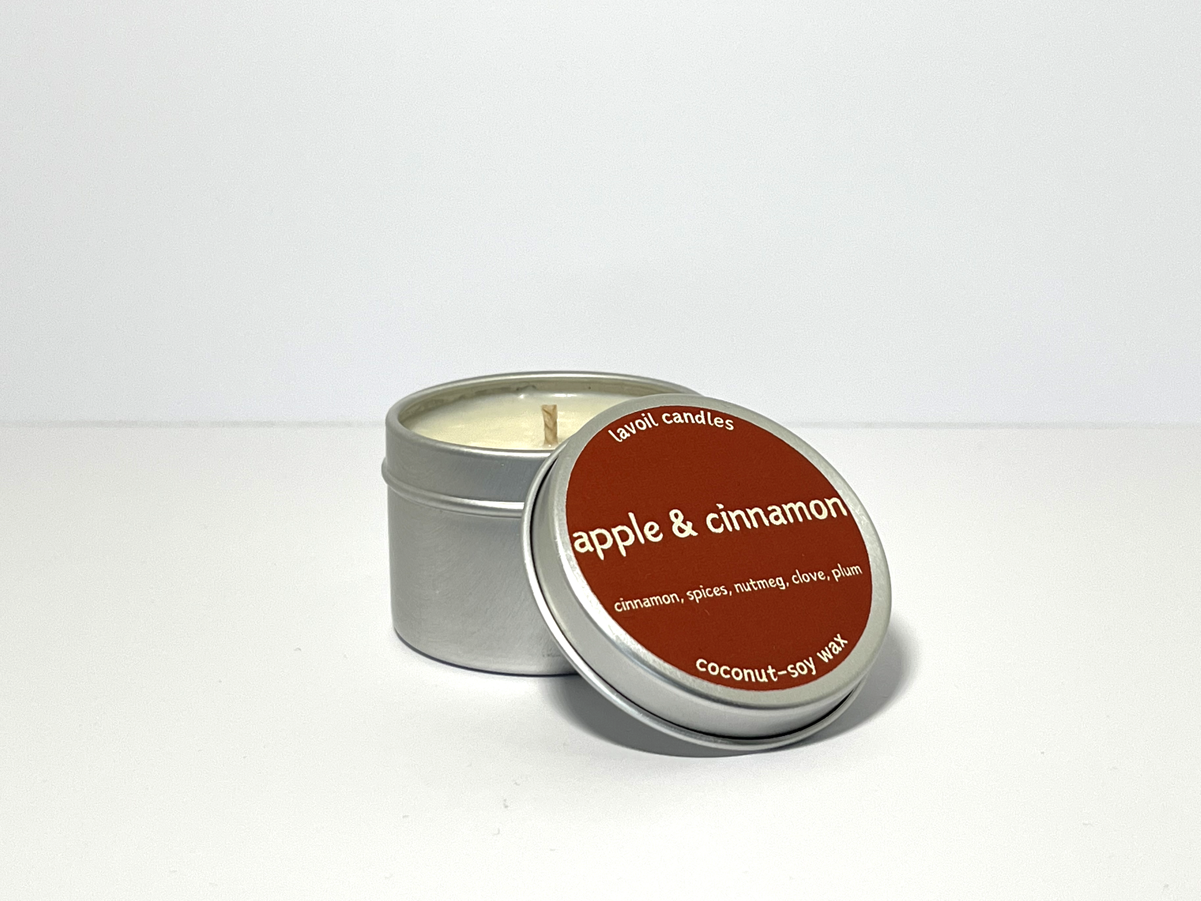 Φυτικό κερί Apple & Cinnamon 50ml με άρωμα μήλου και κανέλας