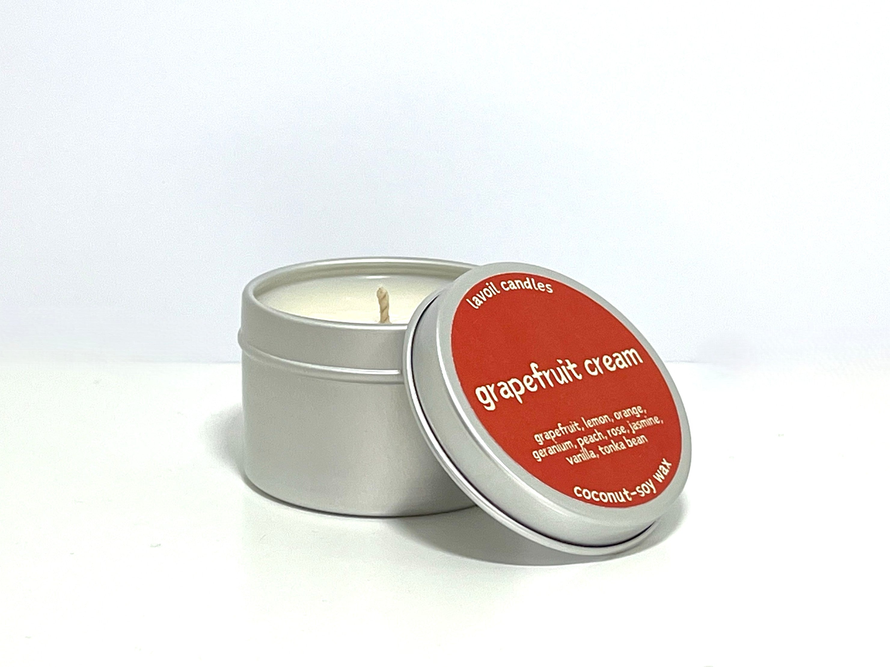 Φυτικό κερί Grapefruit Cream 50ml με άρωμα γκρέιπφρουτ 