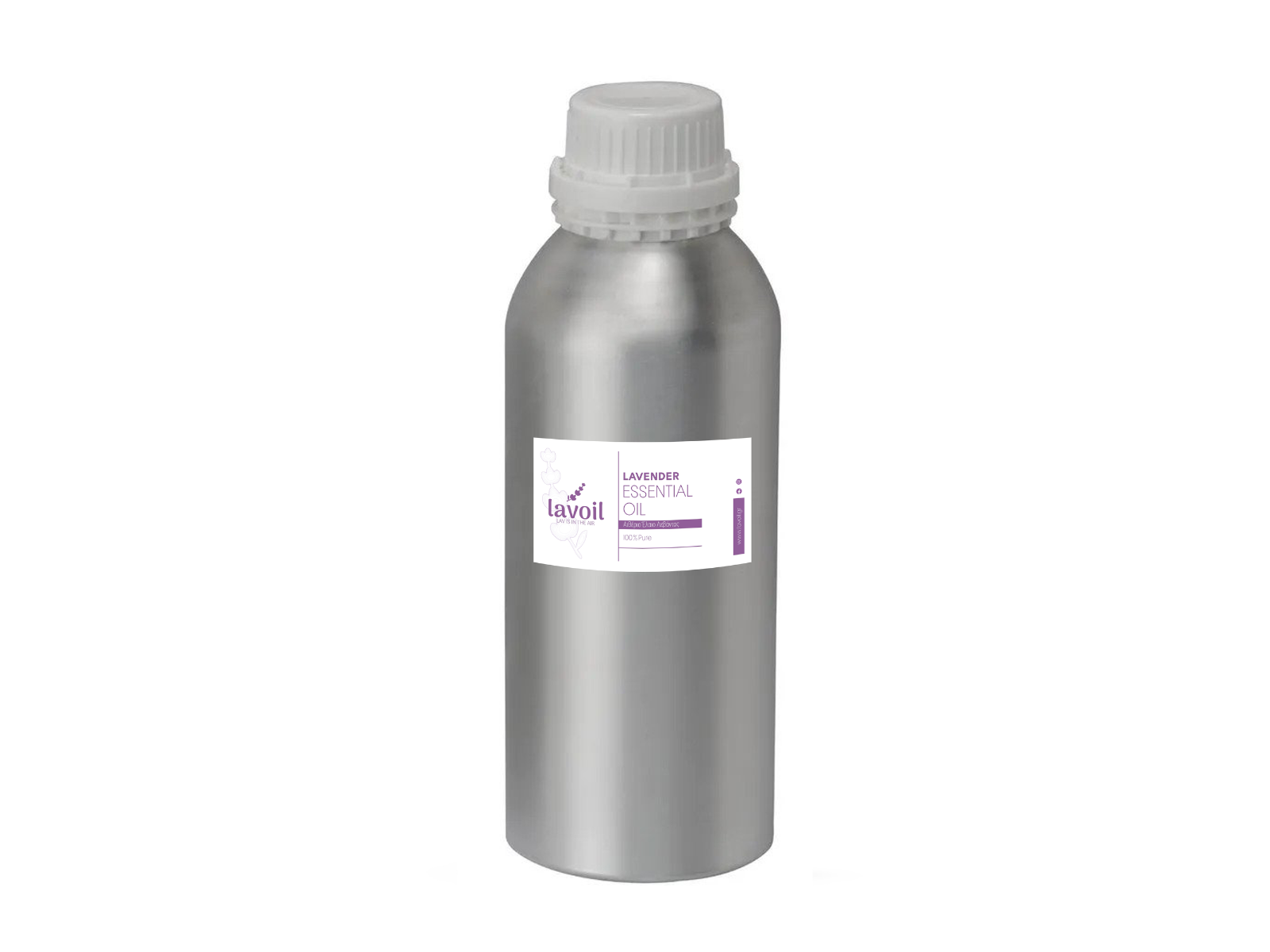 Αιθέριο έλαιο λεβάντας 1000ml σε μπουκάλι αλουμινίου