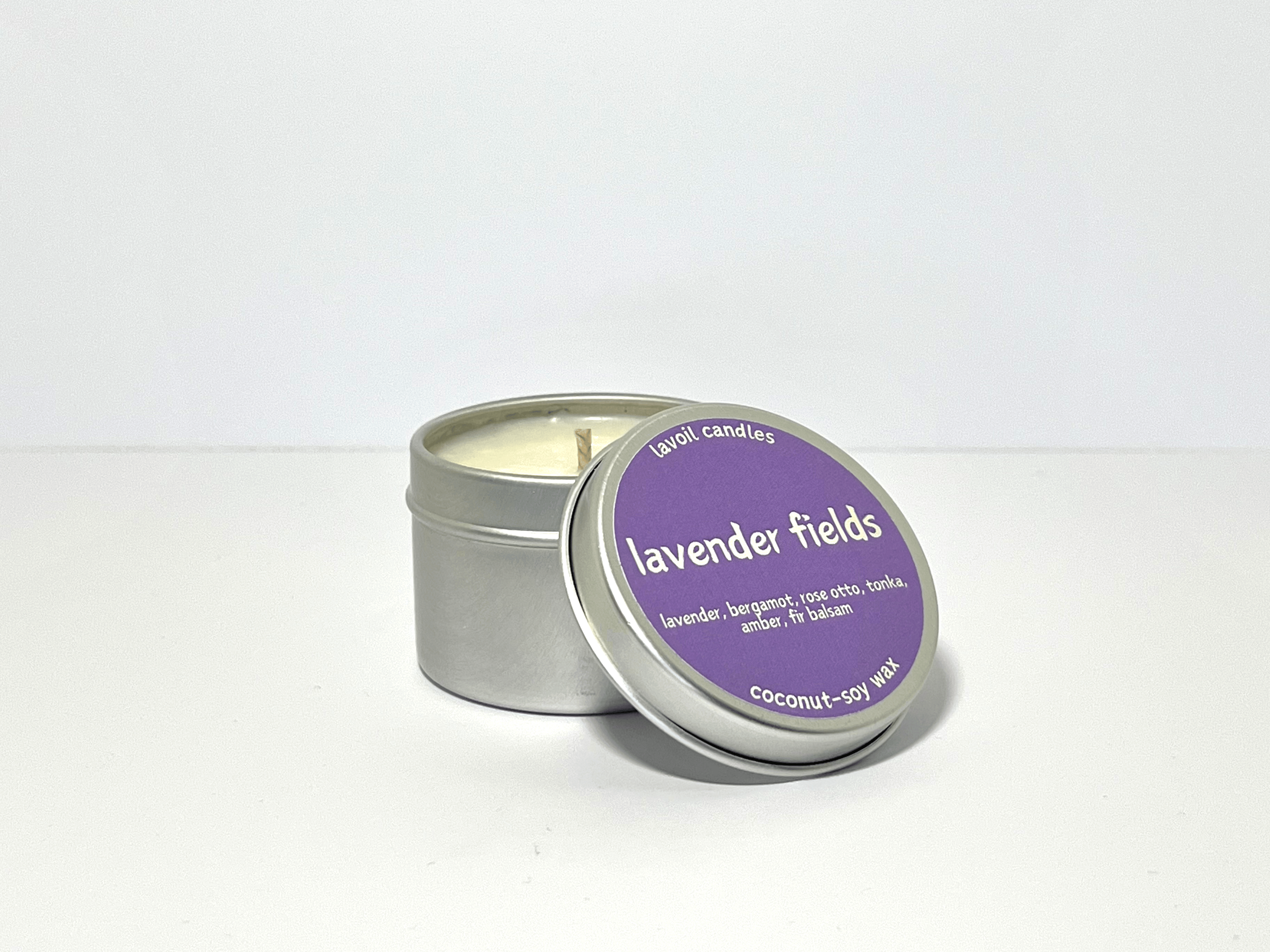 Φυτικό κερί Lavender Fields 50ml με άρωμα λεβάντας