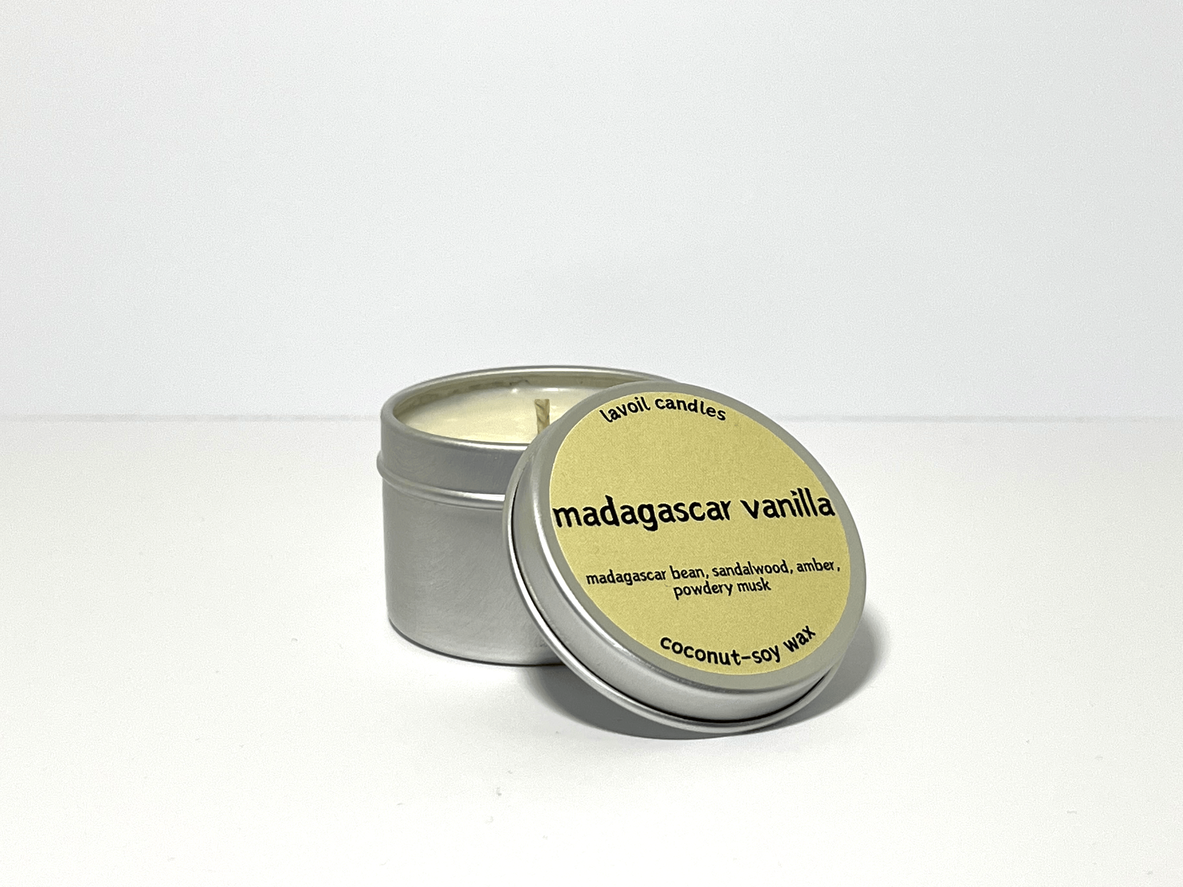 Φυτικό κερί Madagascar Vanilla 50ml με άρωμα βανίλια